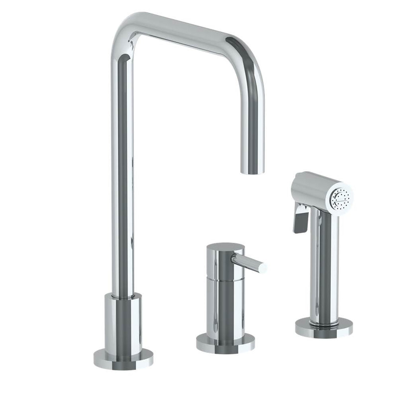 Watermark 22-7.1.3A-TIBV Deck Mounted 3 Hole Square Top Kitchen Set - Includes Side Spray - Parent