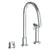 Watermark 22-7.1.3GA-TIB Titanium Deck Mounted 3 Hole Gooseneck Kitchen Set - Includes Side Spray - Parent
