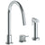 Watermark 22-7.1.3GA-TIC Titanium Deck Mounted 3 Hole Gooseneck Kitchen Set - Includes Side Spray - Parent