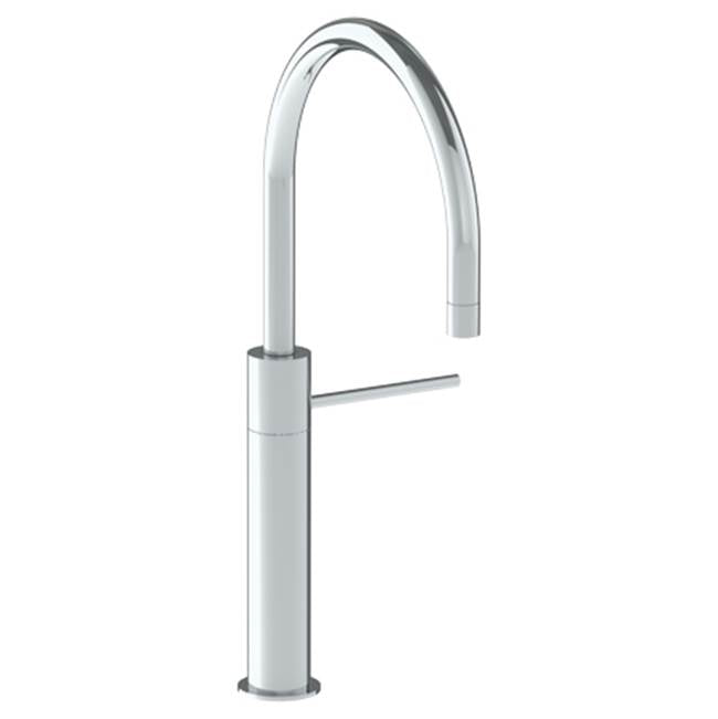 Watermark 22-7.3-TIB Titanium Deck Mounted 1 Hole Kitchen Faucet