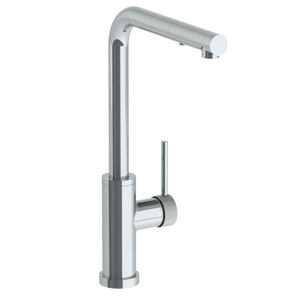 Watermark 22-7.3P1-TIC Deck Mounted 1 Hole Square Top Kitchen Faucet With Pull Out Spray - High Spout - Parent