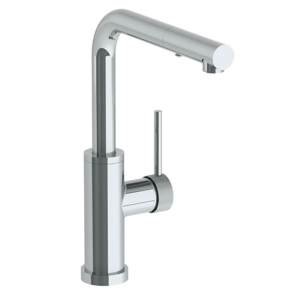 Watermark 22-7.3P3-TIC Deck Mounted 1 Hole Square Top Kitchen Faucet With Pull Out Spray - Low Spout - Parent