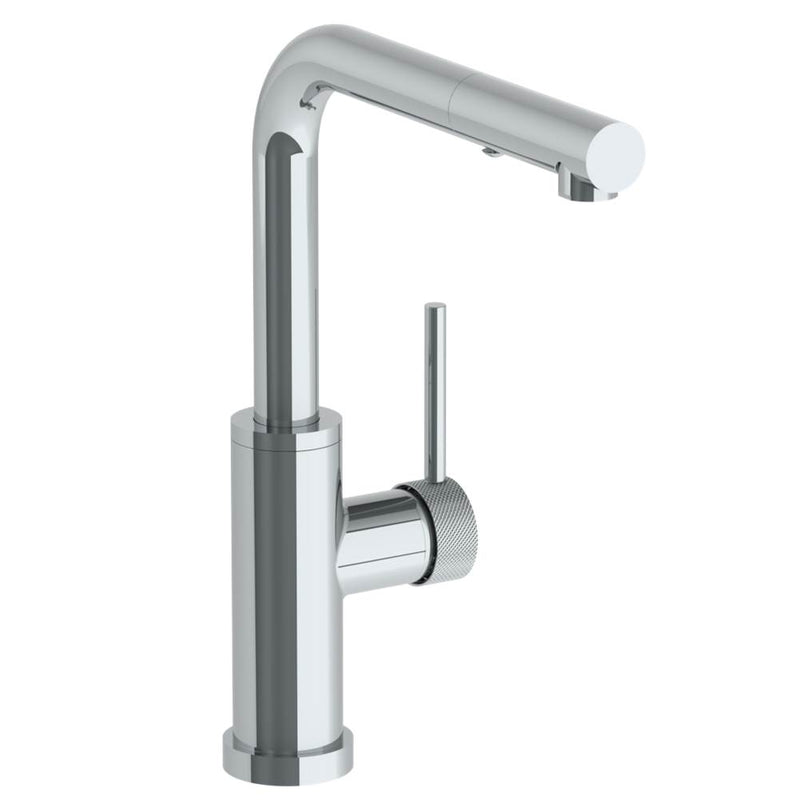 Watermark 22-7.3P3-TIC Deck Mounted 1 Hole Square Top Kitchen Faucet With Pull Out Spray - Low Spout - Parent