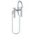 Watermark 22-8.2-TIB Titanium Deck Mounted Exposed Gooseneck Bath Set With Hand Shower