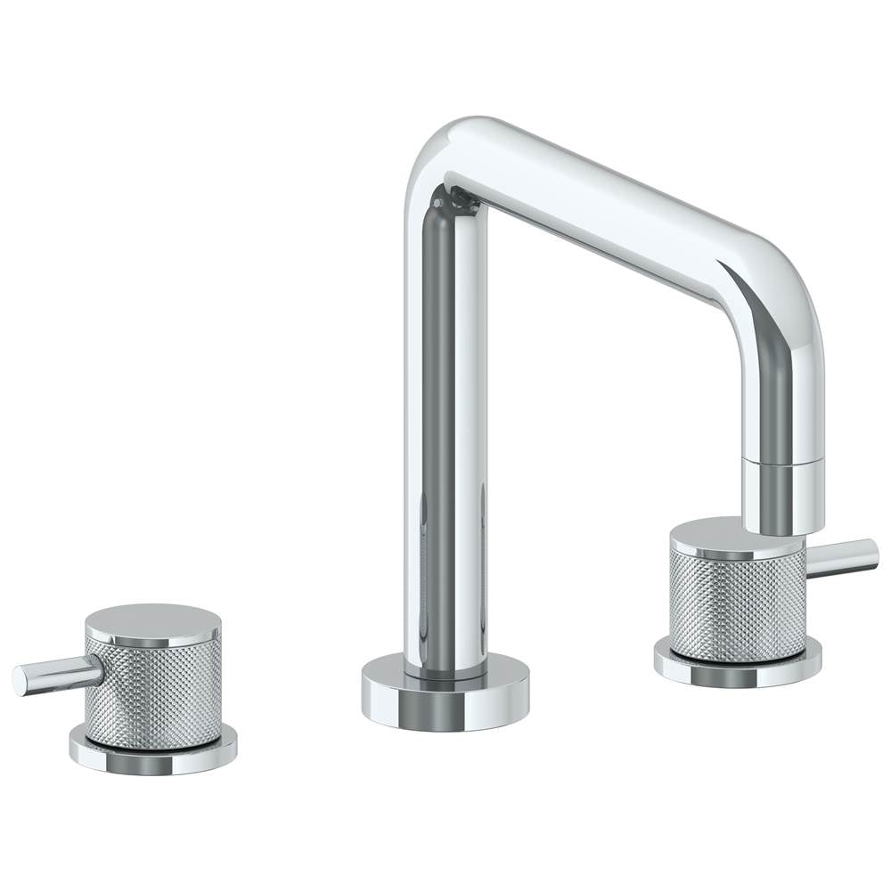 Watermark 22-8.26-TIC Titanium Deck Mounted 3 Hole Square Bath Set