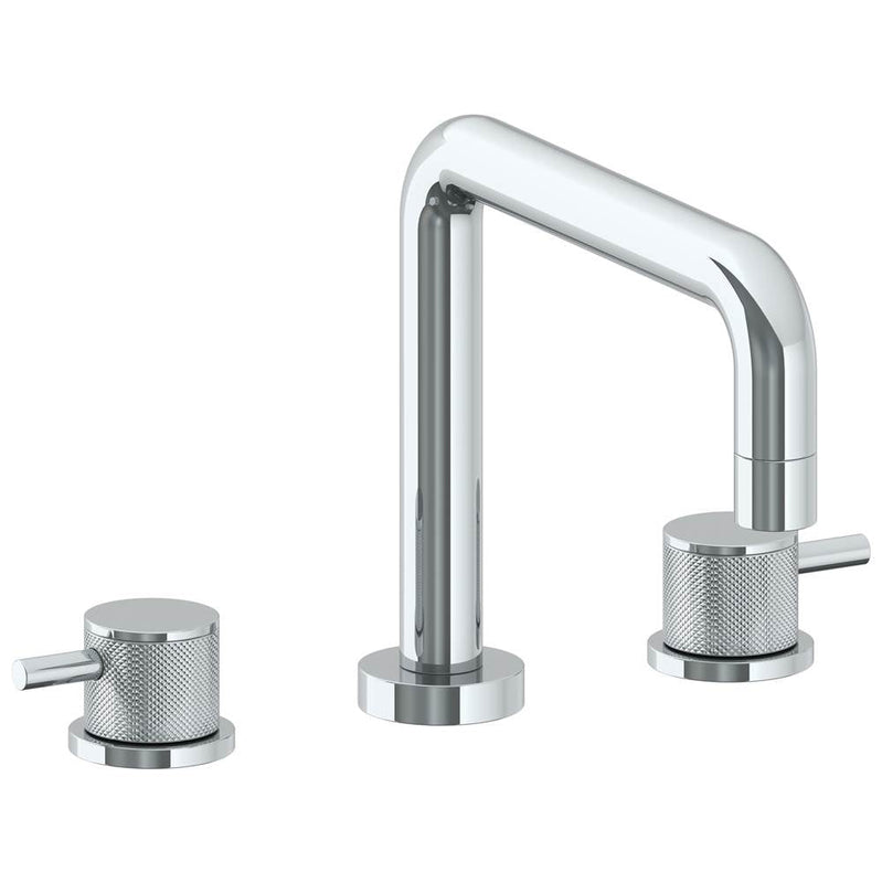 Watermark 22-8.26-TIC Titanium Deck Mounted 3 Hole Square Bath Set