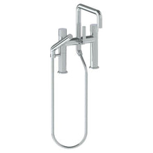 Load image into Gallery viewer, Watermark 22-8.26.2-TIA Titanium Deck Mounted Exposed Square Bath Set With Hand Shower