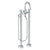 Watermark 22-8.3V-TIB Titanium Floor Standing Bath Set With Gooseneck Spout & Volume Hand Shower - Parent