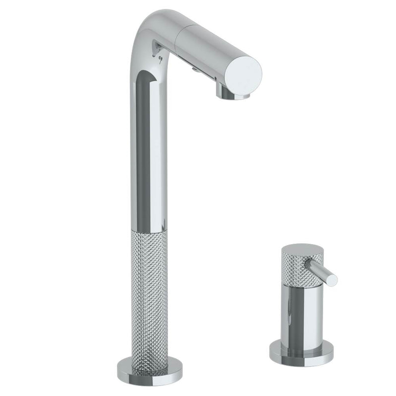 Watermark 22-9.1.3P1-TICV Deck Mounted 2 Hole Square Top Prep Faucet With Pull Out Spray - Parent