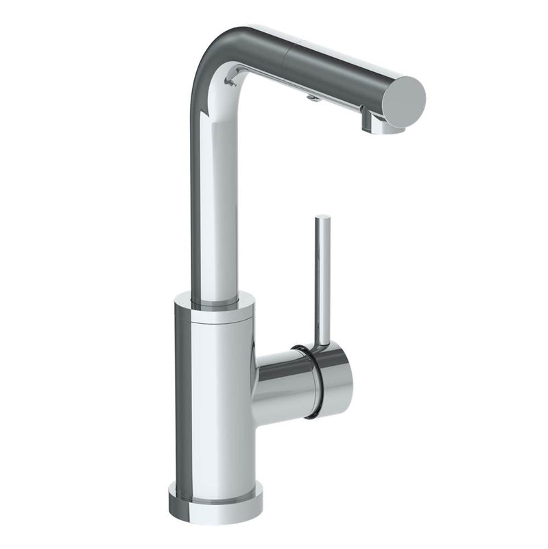 Watermark 22-9.3P1-TIB Deck Mounted 1 Hole Square Top Prep Faucet With Pull Out Spray - Parent