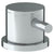 Watermark 22-DT-TIB Titanium Trim For Deck Mounted Valve