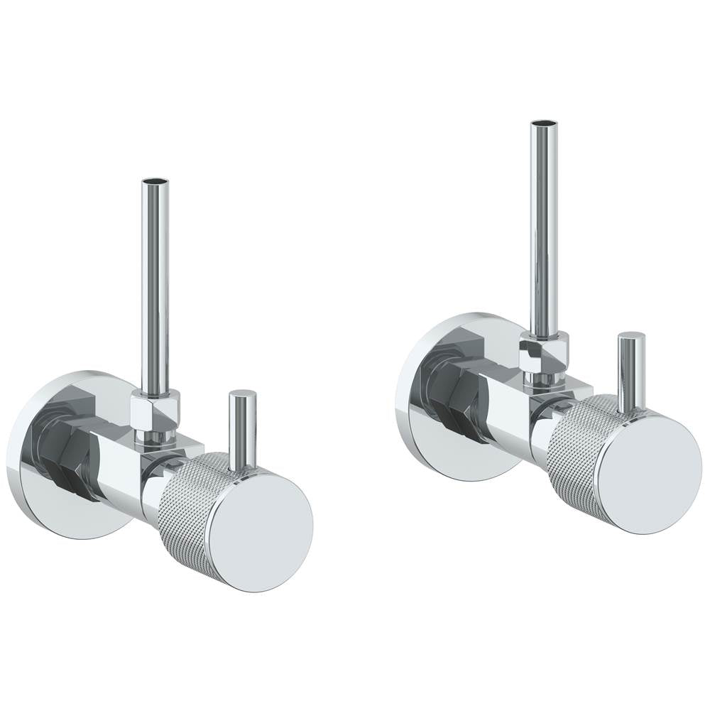 Watermark 22-MAS1-TIC Titanium Lavatory Angle Stop Kit -1/2? Compression X 3/8? Od Compression - Parent