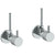 Watermark 22-MAS2-TIC Titanium Lavatory Angle Stop Kit -1/2? IPS X 3/8? Od Compression - Parent