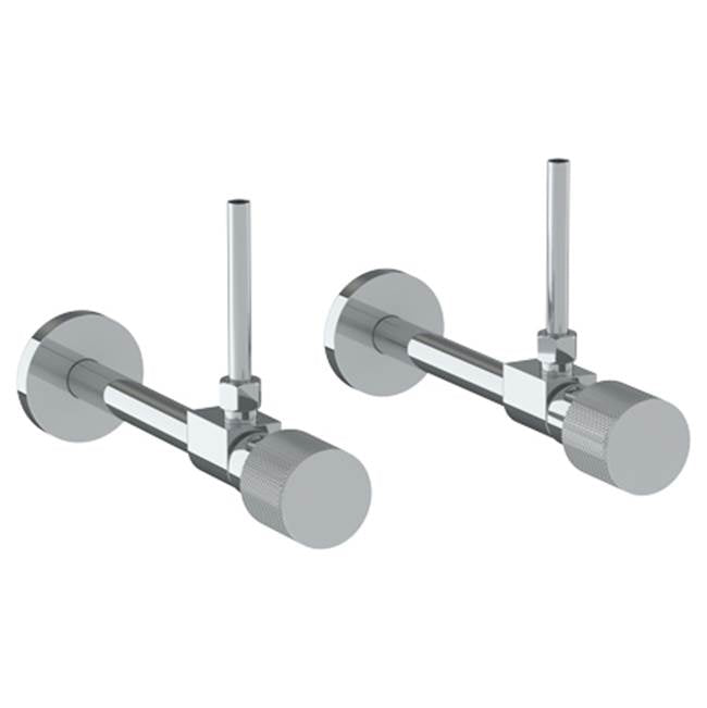 Watermark 22-MAS3-TIA Titanium Lavatory Angle Stop Kit -1/2? Sweat X 3/8? Od Compression