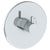 Watermark 22-P80-TIC Titanium Wall Mounted Pressure Balance Shower Trim 7" Diameter