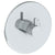 Watermark 22-P80-TIC Titanium Wall Mounted Pressure Balance Shower Trim 7" Diameter