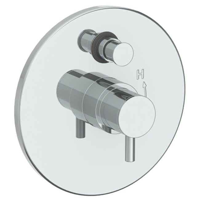 Watermark 22-P90-TIB Titanium Wall Mounted Pressure Balance Shower Trim With Diverter 7" Diameter