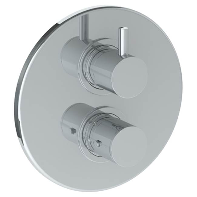 Watermark 22-T20-TIB Titanium Wall Mounted Thermostatic Shower Trim With Built-In Control 7-1/2" Diameter