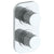 Watermark 22-T25-TIA Titanium Wall Mounted Mini Thermostatic Shower Trim With Built-In Control 3-1/2" X 6-1/4".