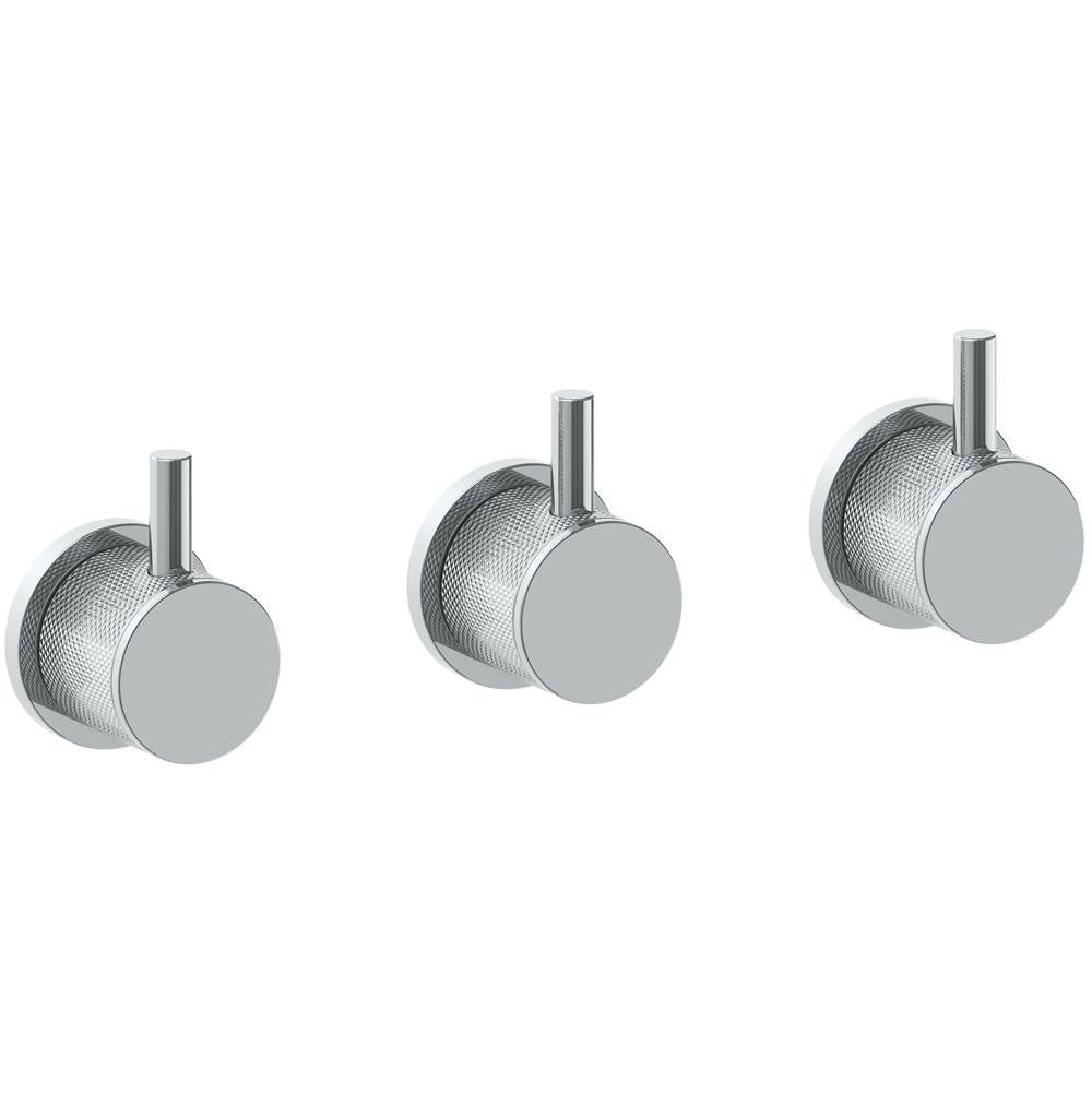 Watermark 22-WTR3-TIC Titanium Wall Mounted 3-Valve Shower Trim
