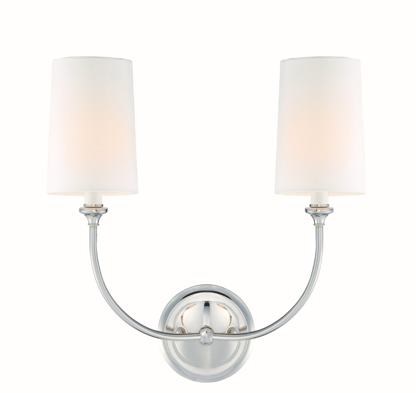 Crystorama 2242 Libby Langdon for Crystorama Sylvan 2 Light Sconce