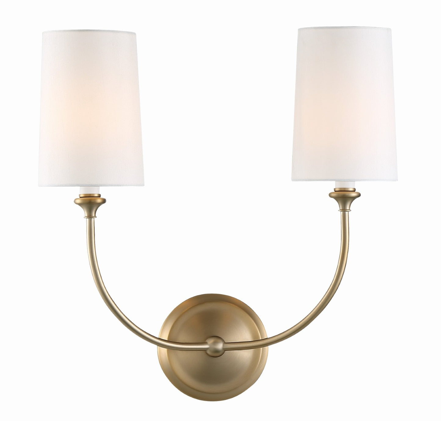 Crystorama 2242 Libby Langdon for Crystorama Sylvan 2 Light Sconce