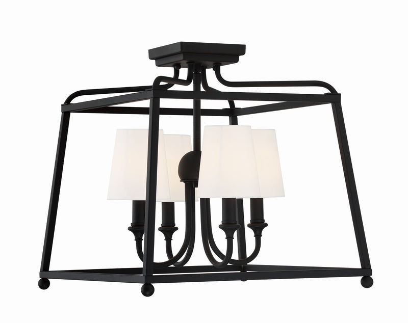 Crystorama 2243 Libby Langdon for Crystorama Sylvan 4 Light Ceiling Mount - Parent