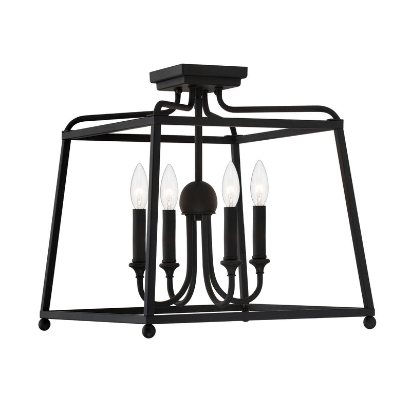Crystorama 2243_NOSHADE Libby Langdon for Crystorama Sylvan 4 Light Ceiling Mount - Parent