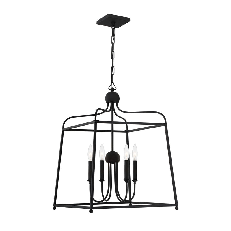 Crystorama 2244_NOSHADE Libby Langdon for Crystorama Sylvan 4 Light Chandelier - Parent