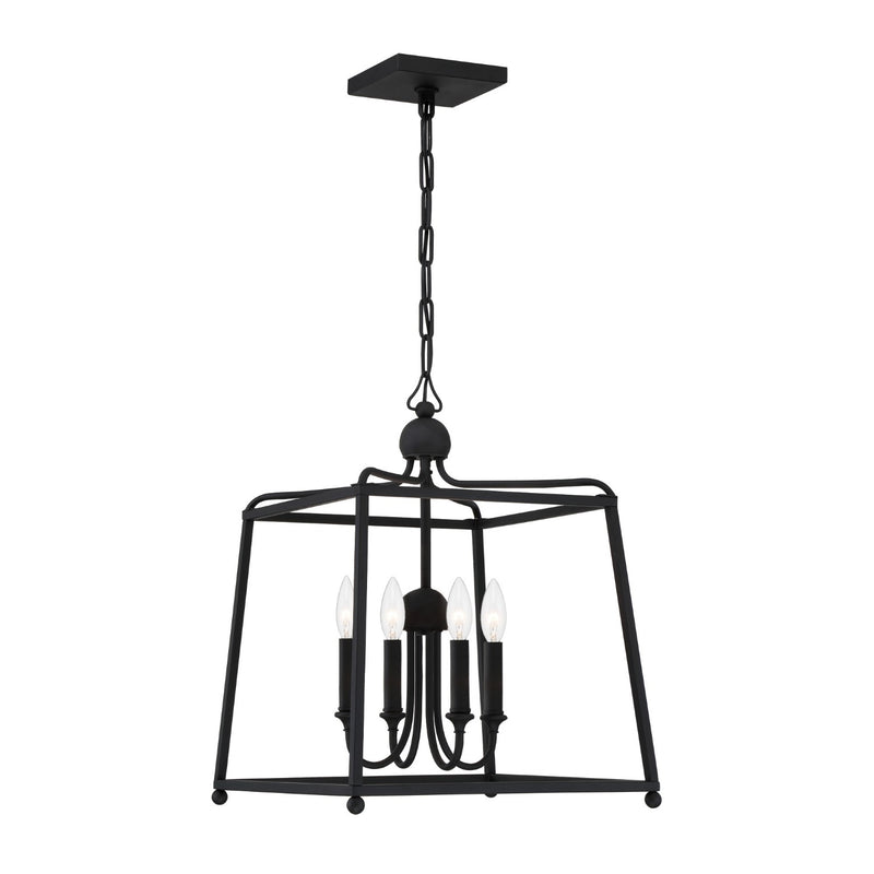 Crystorama 2245_NOSHADE Libby Langdon for Crystorama Sylvan 4 Light Chandelier - Parent
