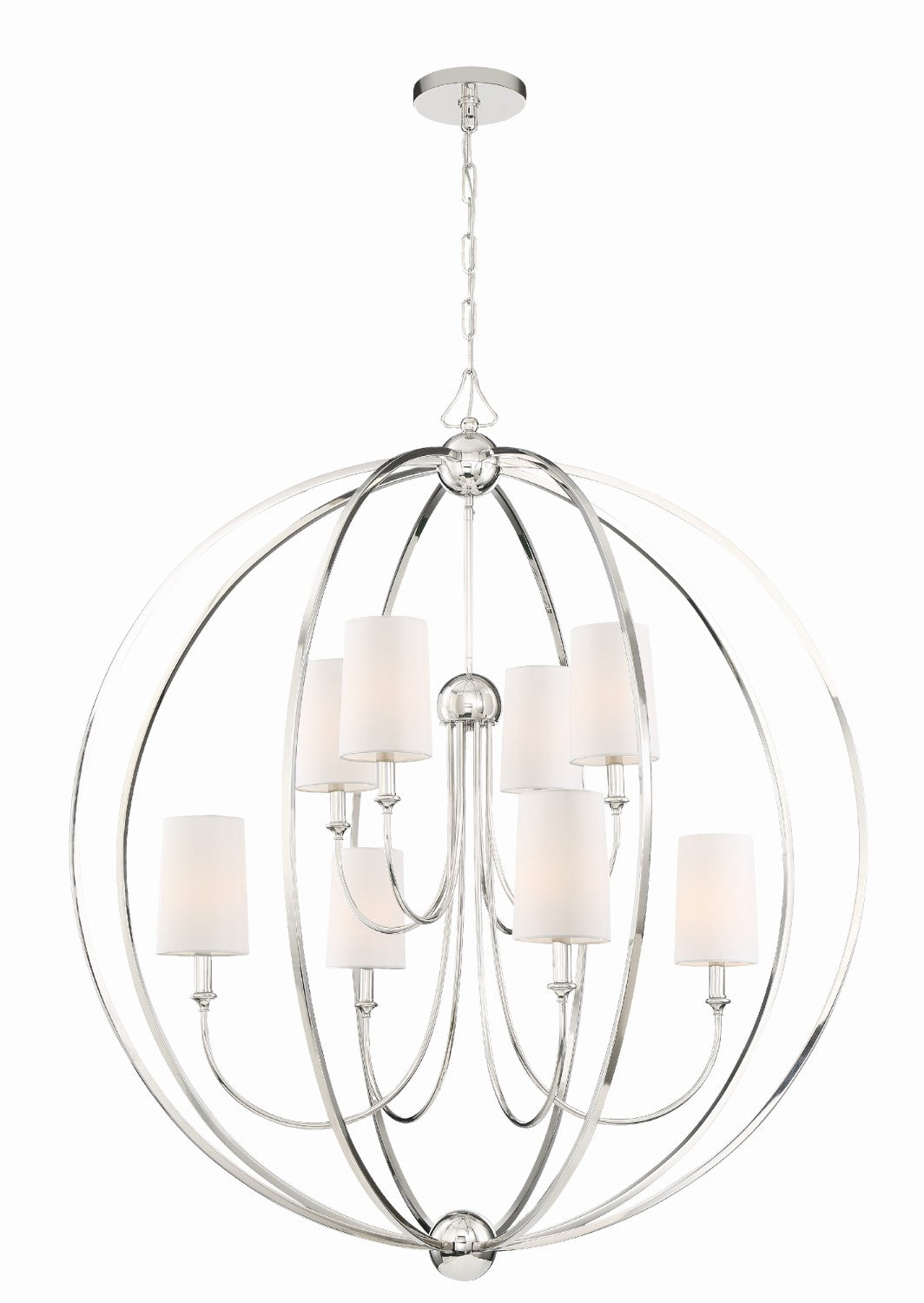 Crystorama 2246 Libby Langdon for Crystorama Sylvan 8 Light Chandelier