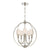 Crystorama 2247-PN Libby Langdon for Crystorama Sylvan 5 Light Chandelier - Polished Nickel
