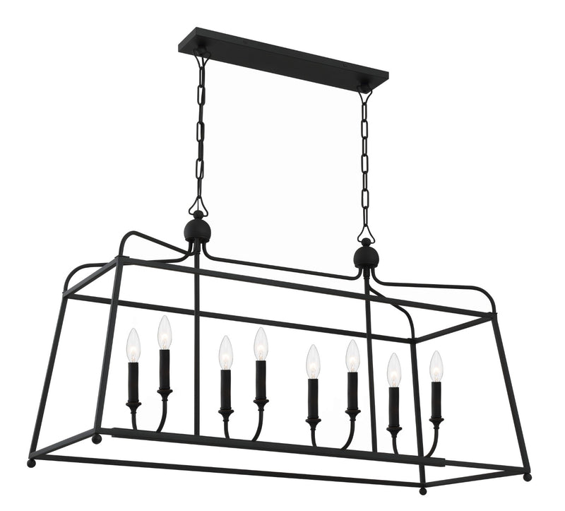 Crystorama 2249_NOSHADE Libby Langdon for Crystorama Sylvan 8 Light Chandelier - Parent