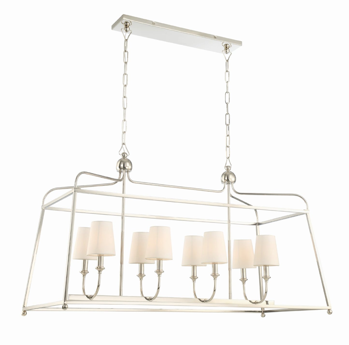 Crystorama 2249 Libby Langdon for Crystorama Sylvan 8 Light Chandelier