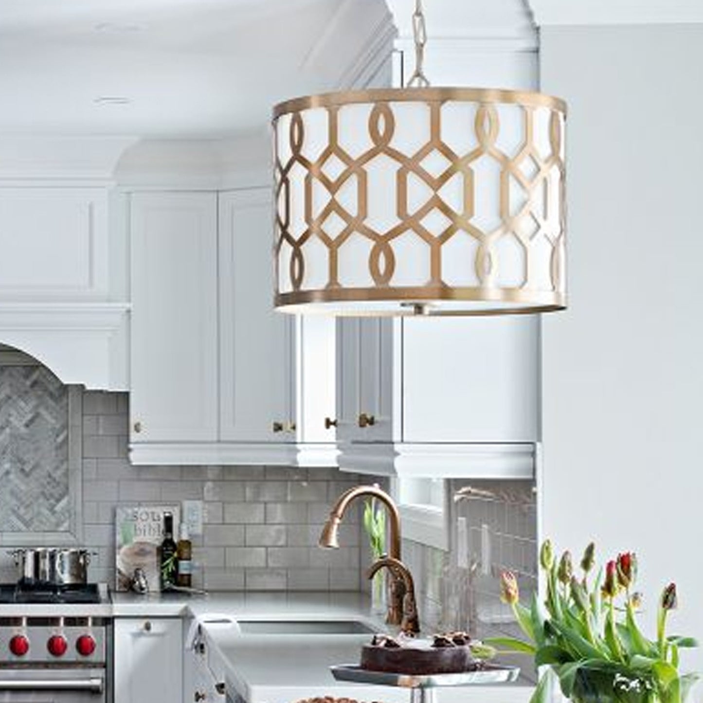 Crystorama 2265 Libby Langdon for Crystorama Jennings 3 Light Chandelier