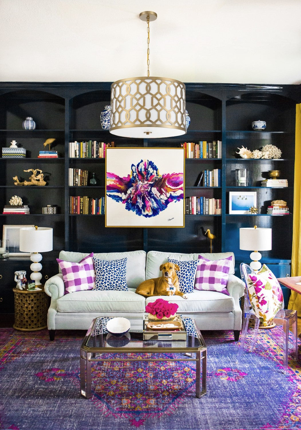 Crystorama 2266 Libby Langdon for Crystorama Jennings 5 Light Chandelier