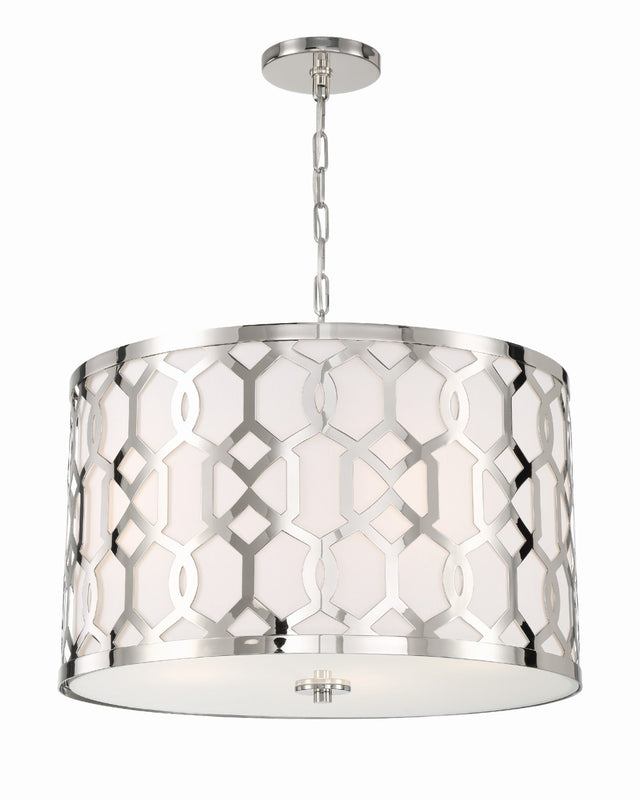 Crystorama 2266 Libby Langdon for Crystorama Jennings 5 Light Chandelier