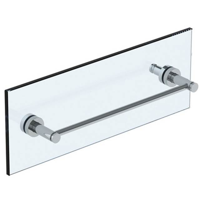 Watermark 23-0.1A-SDP Loft 2.0 24" Shower Door Pull With Knob/ Glass Mount Towel Bar With Hook - Parent