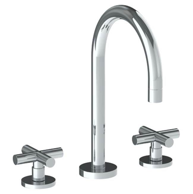 Watermark 23-2-L9 Loft 2.0 Deck Mounted 3 Hole Gooseneck Lavatory Set