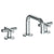 Watermark 23-2.17-L9 Loft 2.0 Deck Mounted 3 Hole Lavatory Set
