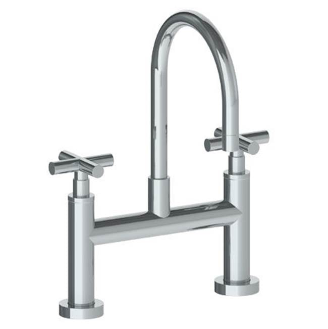 Watermark 23-2.3-L9 Loft 2.0 Deck Mounted 2 Hole Bridge Lavatory Set - Parent