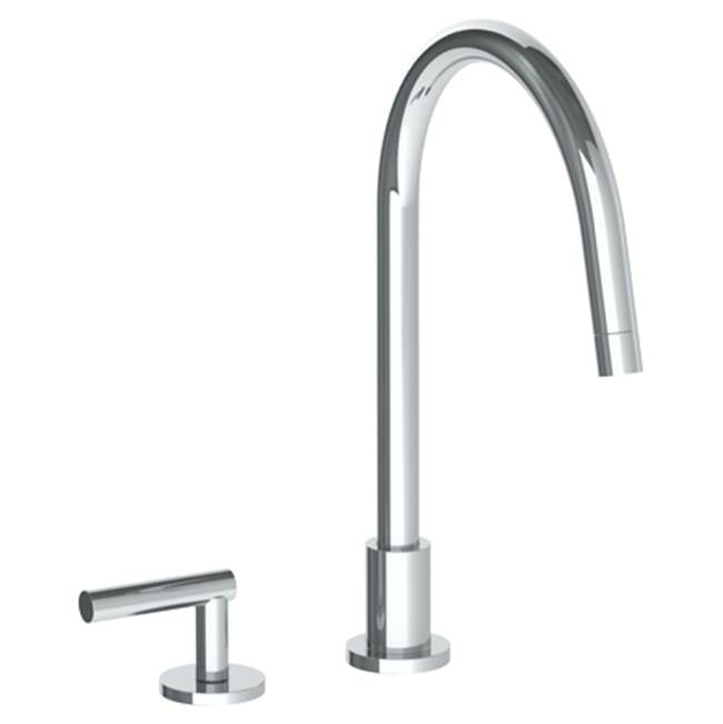 Watermark 23-7.1.3G-L8 Loft 2.0 Deck Mounted 2 Hole Gooseneck Kitchen Faucet