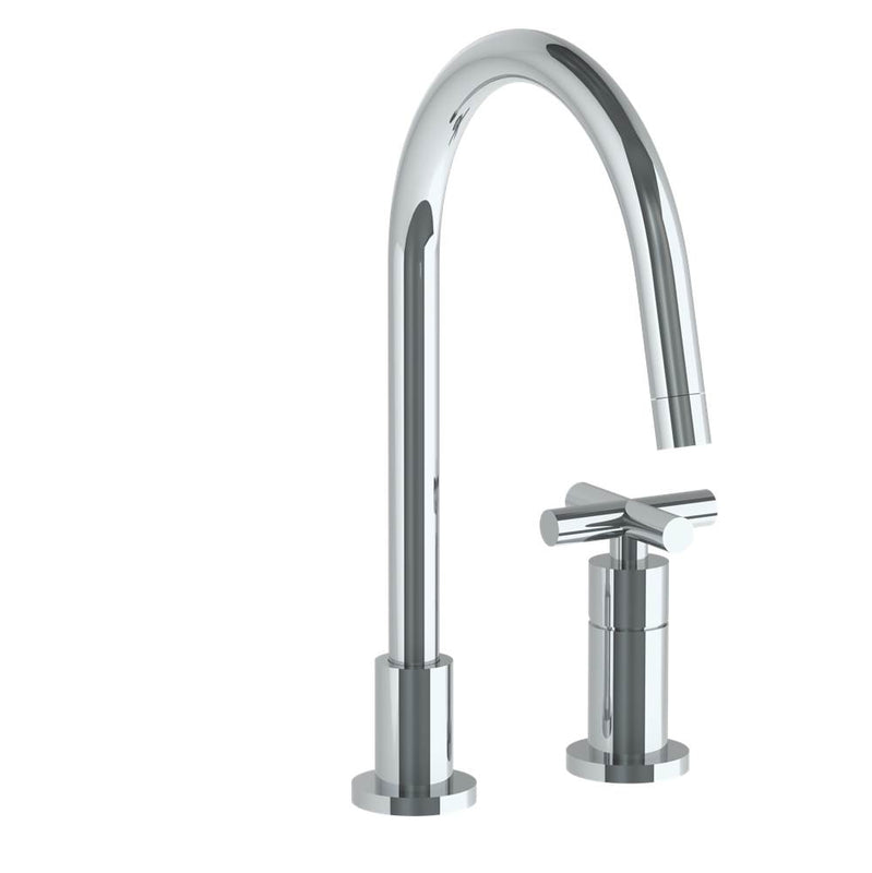 Watermark 23-7.1.3G-L9V Deck Mounted 2 Hole Gooseneck Kitchen Faucet - Parent