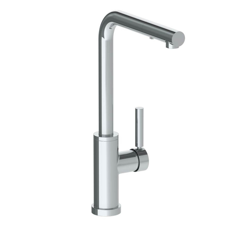 Watermark 23-7.3P1-L8 Deck Mounted 1 Hole Square Top Kitchen Faucet With Pull Out Spray - High Spout - Parent