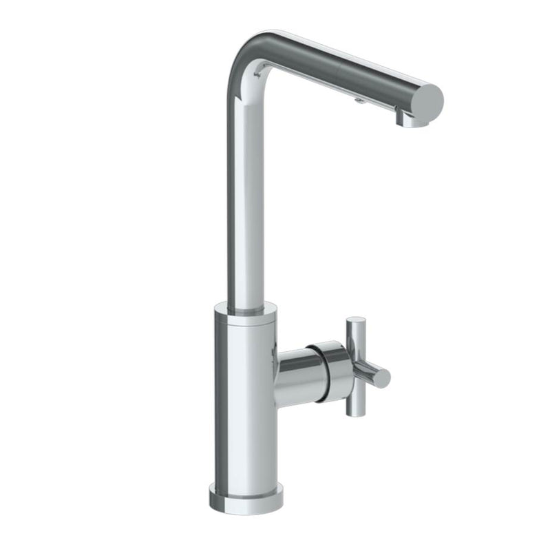 Watermark 23-7.3P1-L9 Deck Mounted 1 Hole Square Top Kitchen Faucet With Pull Out Spray - High Spout - Parent