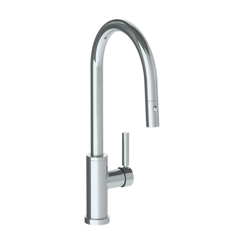 Watermark 23-7.3PG2-L8 Deck Mounted 1 Hole Gooseneck Kitchen Faucet With Pull Down Spray - High Spout - Parent