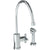 Watermark 23-7.4EG-L9 Loft 2.0 Deck Mounted 2 Hole Extended Gooseneck Kitchen Set - Includes Side Spray