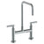 Watermark 23-7.5-L8 Loft 2.0 Deck Mounted Bridge Square Top Kitchen Faucet