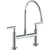 Watermark 23-7.5EG-L8 Loft 2.0 Deck Mounted Bridge Extended Gooseneck Kitchen Faucet