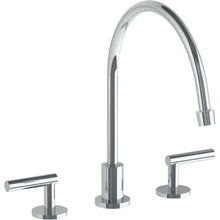 Load image into Gallery viewer, Watermark 23-7EG-L8 Loft 2.0 Deck Mounted 3 Hole Extended Gooseneck Kitchen Faucet